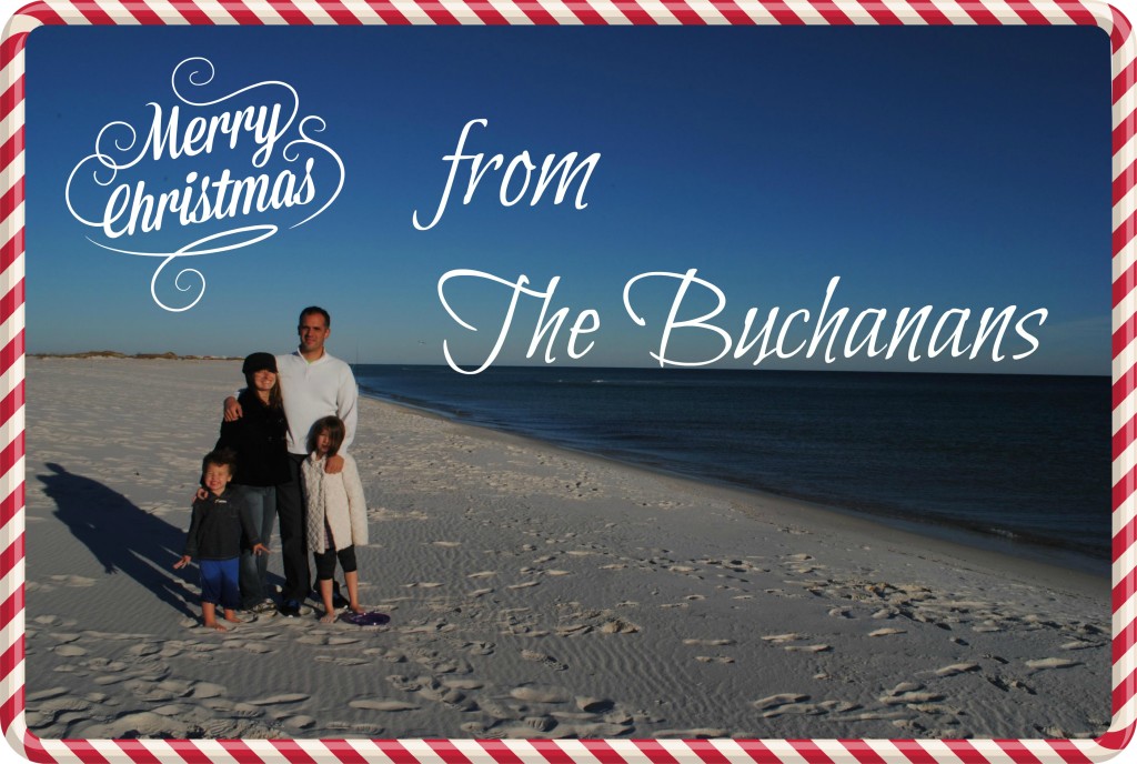 Merry Christmas from the Buchanans